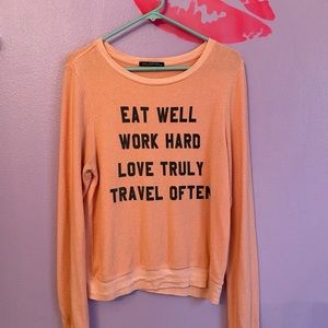 Wildfox Eat Well Baggy sweater XS